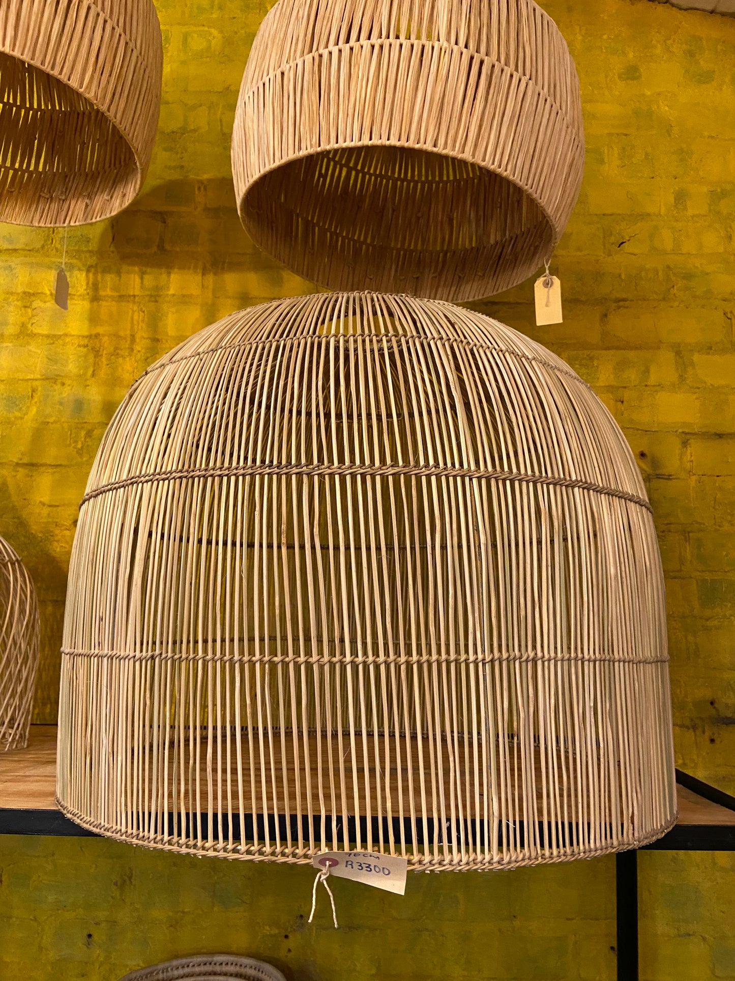 Bamboo Dome Pendant